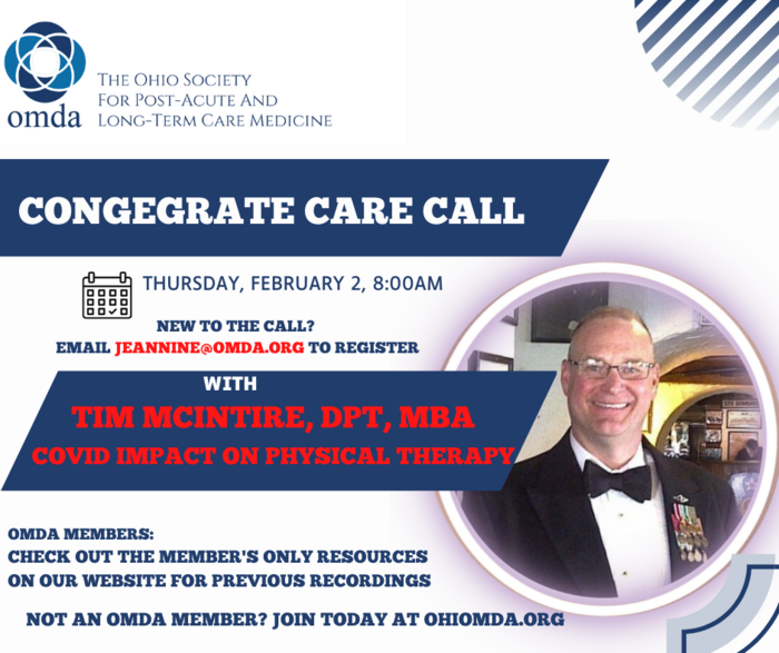 Congregate Care Call Tim Mcintire